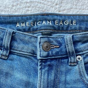 American eagle, size 2, stretch mom jeans